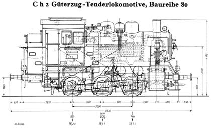 Gterzug-Tenderlokomotive Baureihe 80
