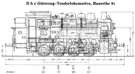 Gterzug-Tenderlokomotive Baureihe 81