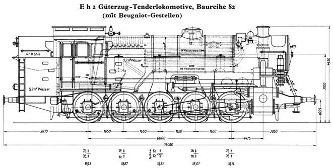 Gterzug-Tenderlokomotive Baureihe 82