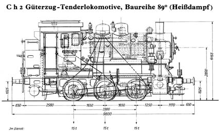 Gterzug-Tenderlokomotive Baureihe 89